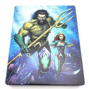 Aquaman (Steelbook Blu‑ray + DVD) – Limited Edition Metal Case DC Comics